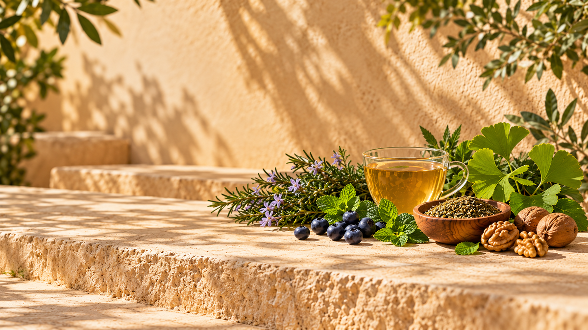 Piante officinali e ingredienti naturali per Memoria e Concentrazione