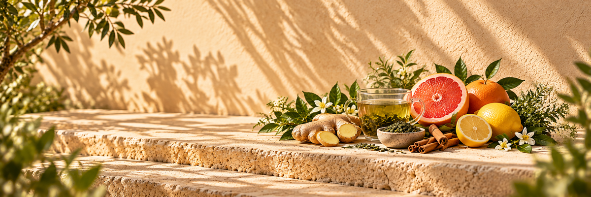 Agrumi, botaniche e tisana per Peso e Metabolismo