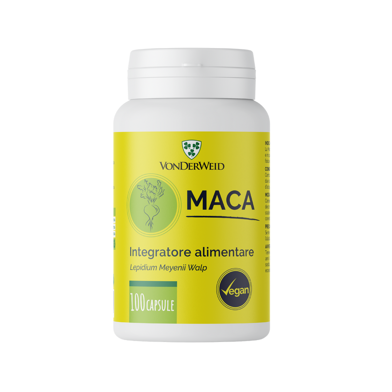 maca biologica 100 capsule vonderweid