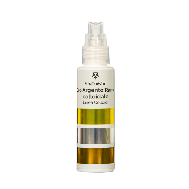 oro argento rame colloidale spray vonderweid 100 ml