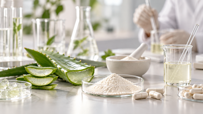 Lavorazione dell’Aloe nel laboratorio Vonderweid